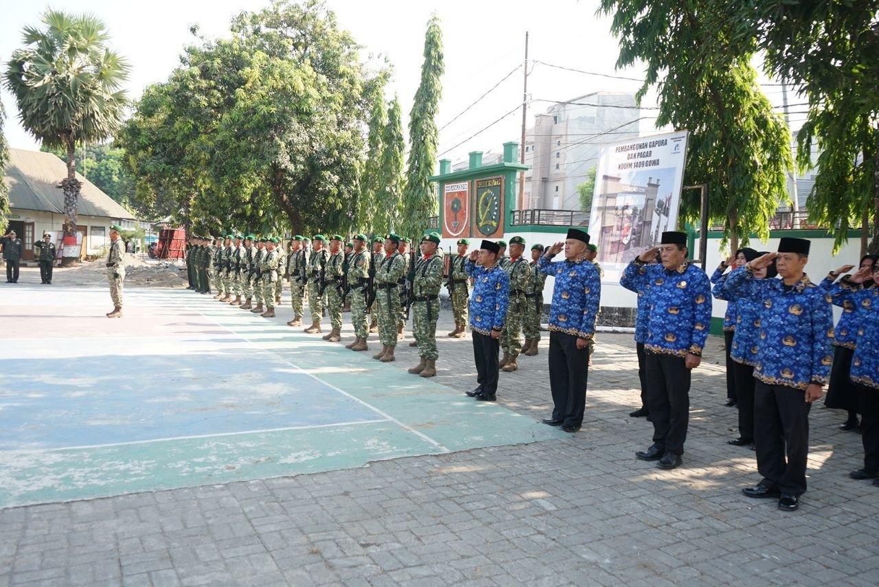 Dandim 1409/Gowa Pimpin Upacara Hari Kesaktian Pancasila